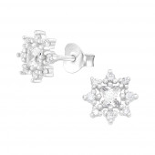 Cercei din argint cu zirconii model DiAmanti DIA38820